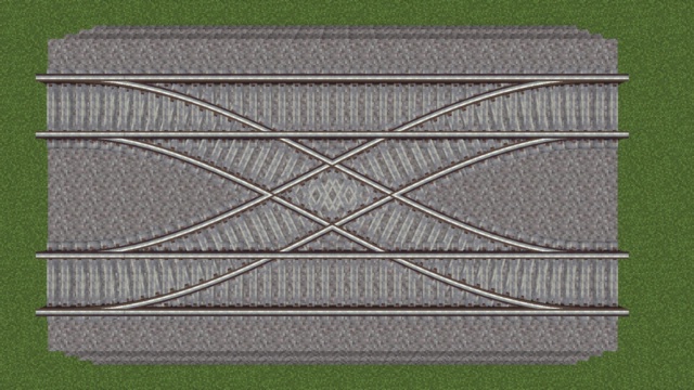 Featured image of Standard Gauge Double Track Switch Diamond Crossing Gravel Base 20 Meters