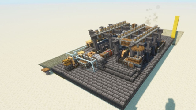 Featured image of Netherite Farm ( Ult. Factory and easy stone generators addon required )